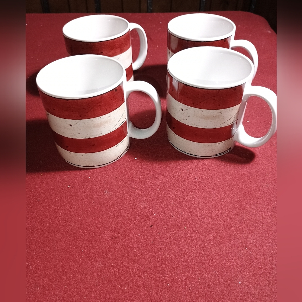 Warren Kimble/ Sakura Colonial Mugs set of 4